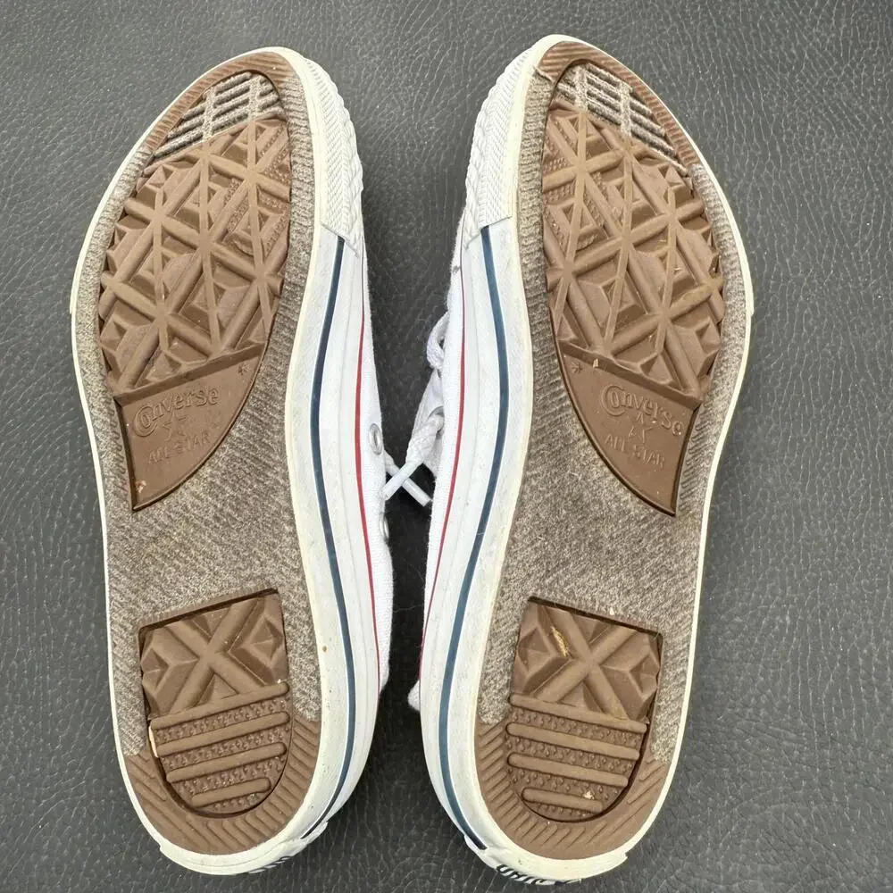 Converse Chuck Taylor All Star‎ Shoreline Slip On White Sneaker Kid's Size 1